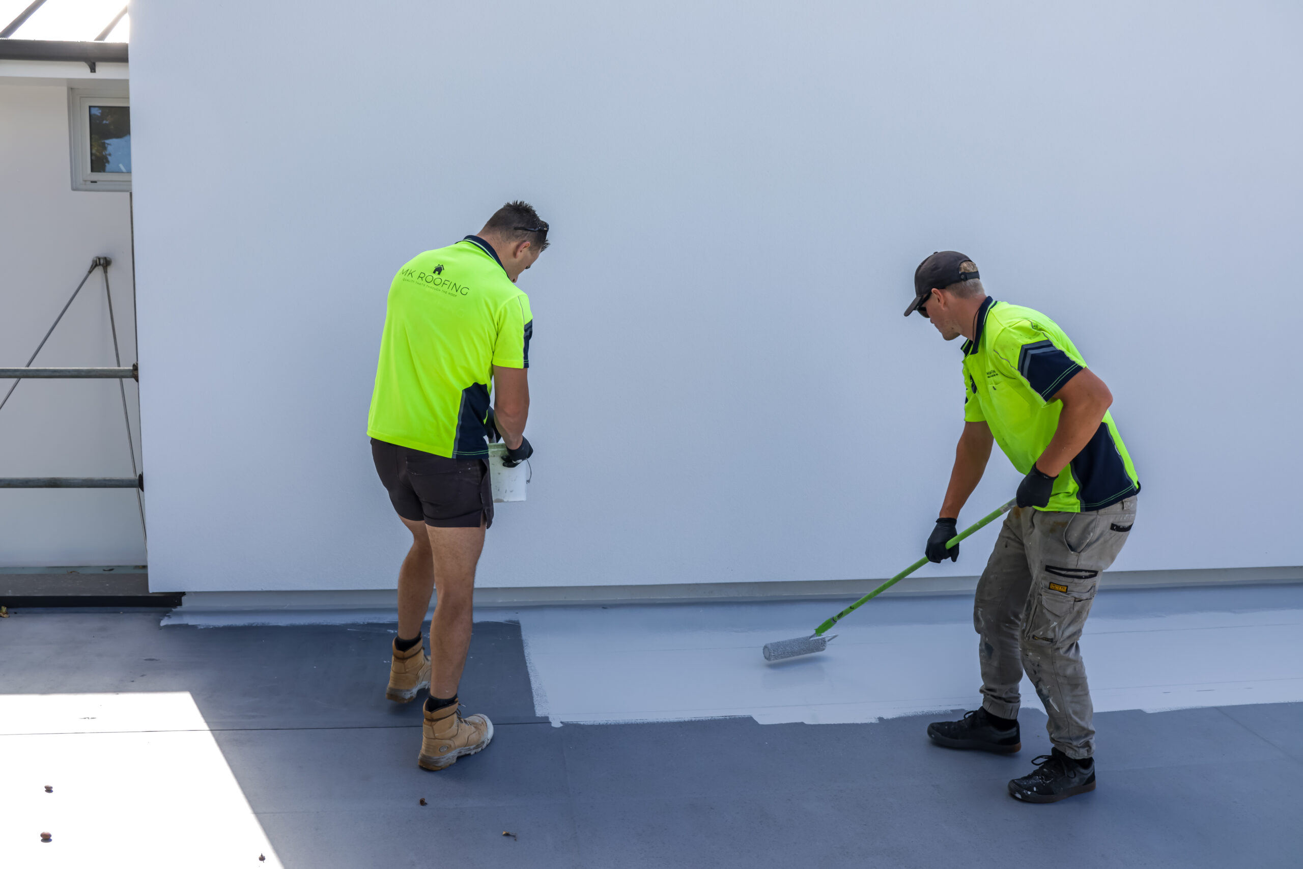 Jacksons Road seamless membrane installation