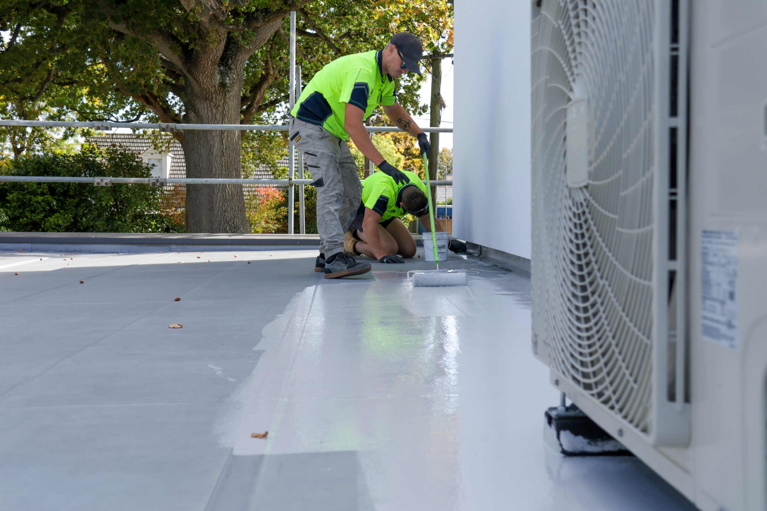 Jacksons Road membrane finishing work