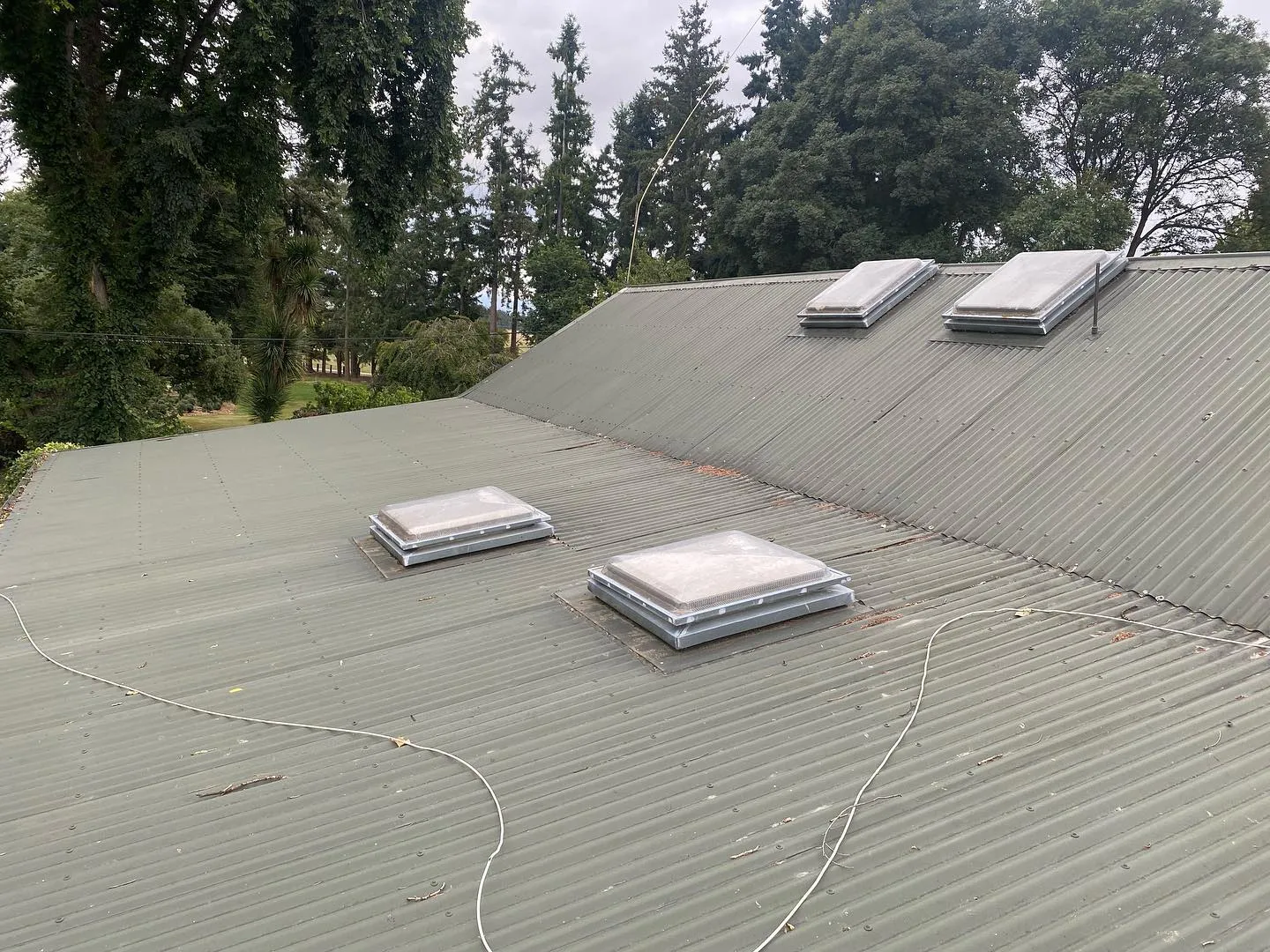 Janelle Lang's roof — before MK Roofing