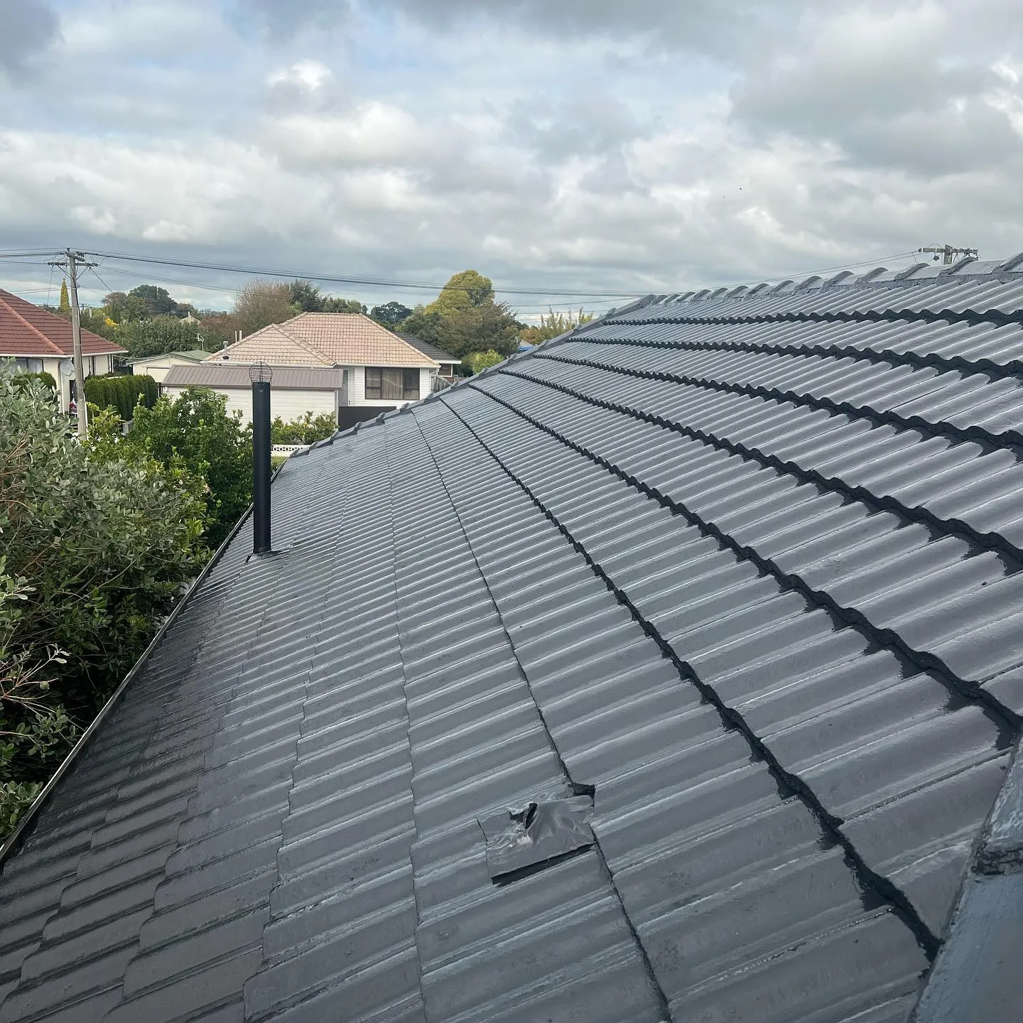 Kirstie Allison's roof — after MK Roofing